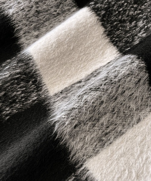 ELFRANK 【VERY 1月号掲載】ブロックチェック起毛ロングフレアスカート EL3517EW001429_thumb.jpg