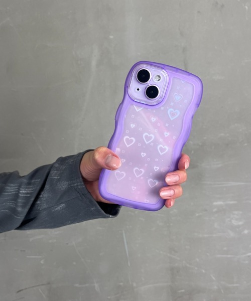 Loco Ocean（ロコオーシャン） スマホケース クリア オーロラハート
