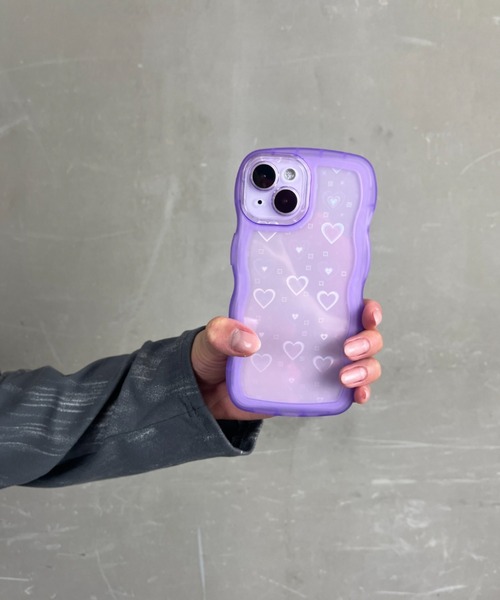 Loco Ocean（ロコオーシャン） スマホケース クリア オーロラハート