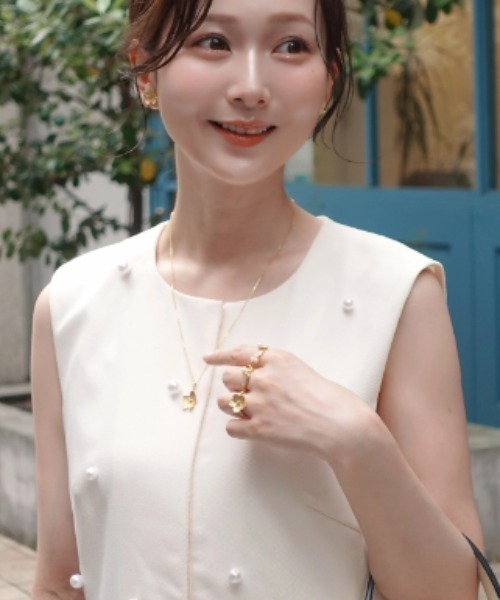 ネックレス 「felice luxe」SAKURA necklace レディースの画像