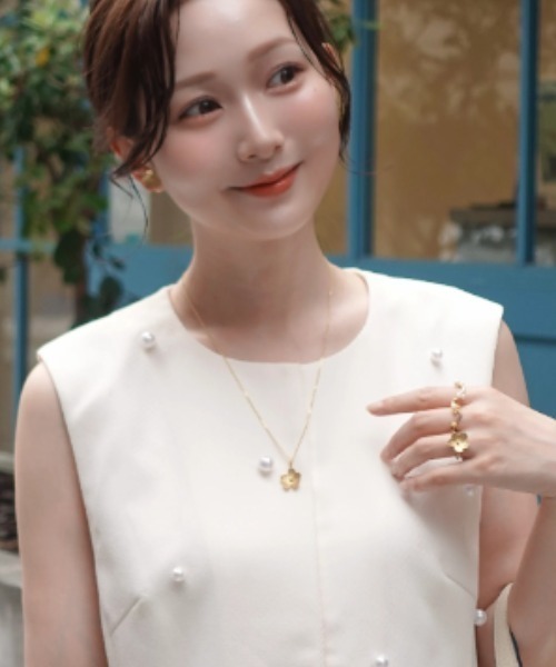 ネックレス 「felice luxe」SAKURA necklace レディースの画像