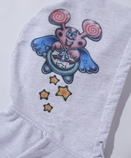 XLARGE エクストララージ EMBROIDERED ALLOVER LOGO ZIPUP
