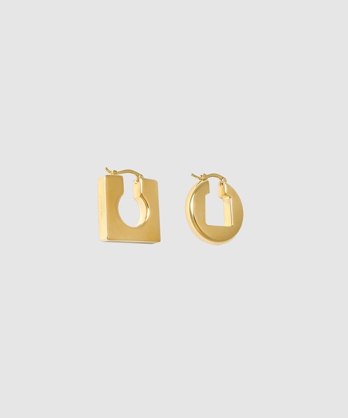 ピアス JACQUEMUS LES BOUCLES ROND CARRE EARRINGS JACQUEMUS ピアス Jacquemus Les Boucles Rond Carre ピアス