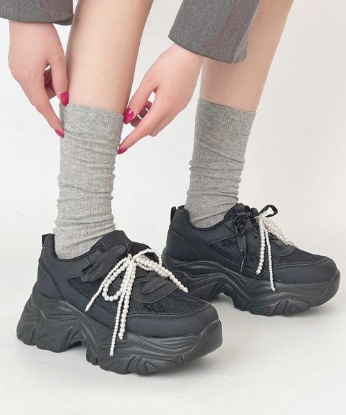 Shoes in Closet（シュークロ） スニーカー 「再入荷」+6.5cm 軽量