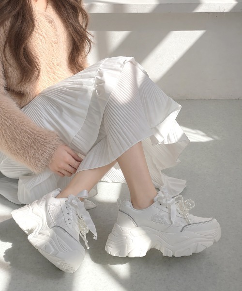 Shoes in Closet（シュークロ） スニーカー 「再入荷」+6.5cm 軽量