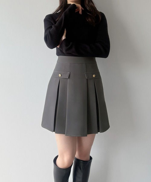 BRIEFING【未使用】ネイビー プリーツスカート インナー付き　3ボタン 楽天市場】【CLEARANCE SALE】BRIEFING GOLF ブリーフィング