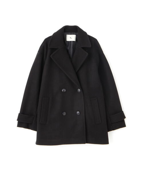 「N.（N. Natural Beauty Basic）」 ピーコート MEDIUM ライトグレー レディース_画像2