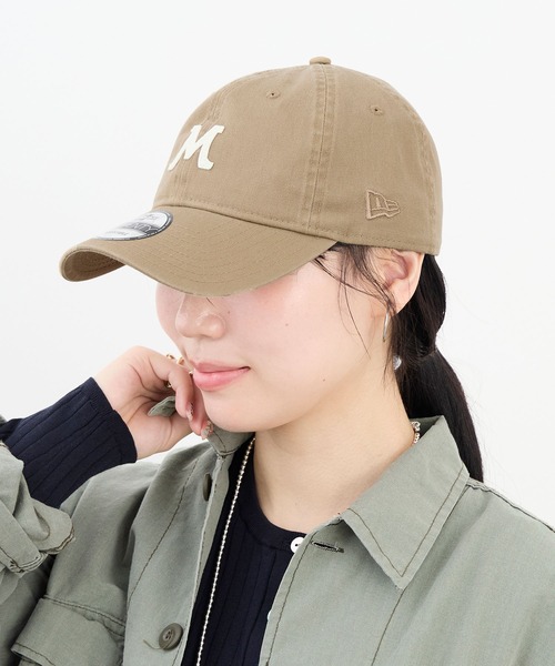 NEW ERA キャップ 帽子 「NEW ERA×MICA＆DEAL」”M”ロゴ