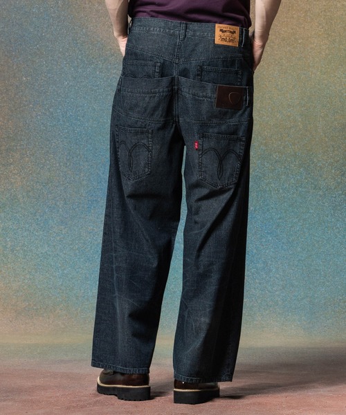 glamb（グラム） ワイドパンツ ジーンズ Back Layered Denim / バック