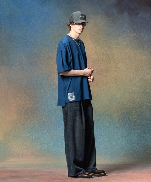 glamb（グラム） ワイドパンツ ジーンズ Back Layered Denim / バック