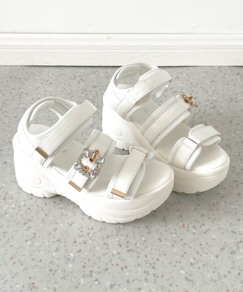 Shoes in Closet（シュークロ） 厚底 サンダル 「残りわずか！」+9.0cm