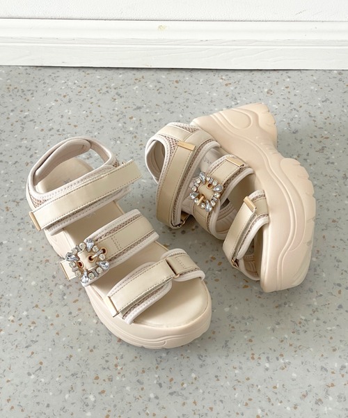 Shoes in Closet（シュークロ） 厚底 サンダル 「残りわずか！」+9.0cm