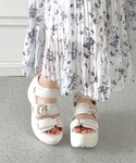 厚底 サンダル 「残りわずか!」+9.0cm ...の詳細画像1