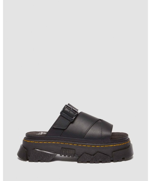 Dr. Martens ブラック スライドサンダル Amazon | Dr. Martens ユニ マイルズ スライドサンダル