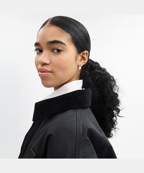 JP限定*COACHシグネチャーパールドロップクリップオンイヤリング COACH イヤリング 「日本限定」 シグネチャー パール ドロップ