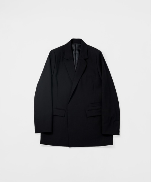 LAPIIS ジャケット テーラードジャケット DOUBLE BREASTED FLY FRONT