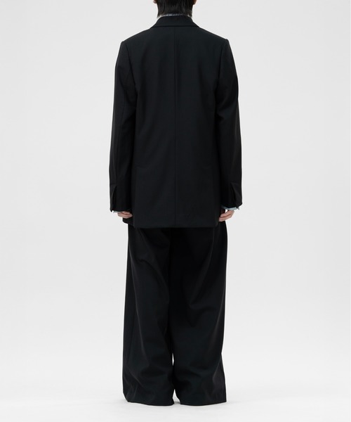 LAPIIS ジャケット テーラードジャケット DOUBLE BREASTED FLY FRONT