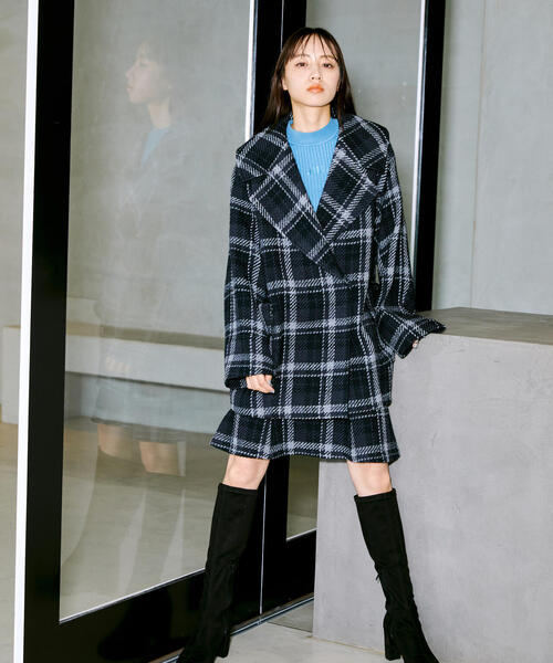 「JILL by JILL STUART」 ピーコート SMALL ピンク レディース_画像3