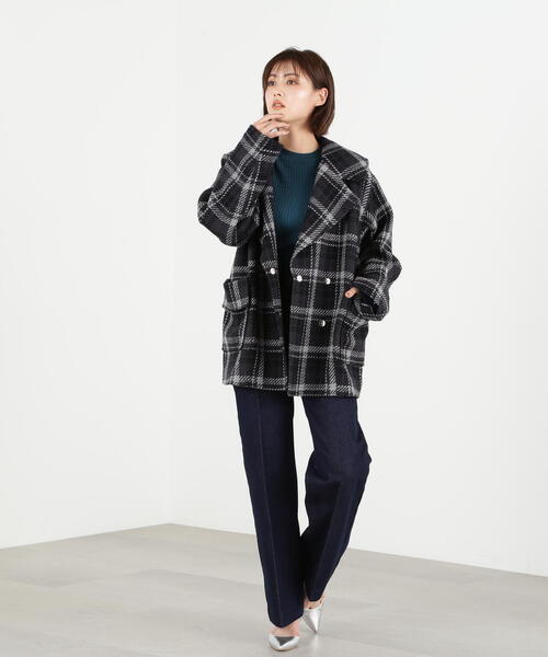 「JILL by JILL STUART」 ピーコート SMALL ピンク レディース_画像8