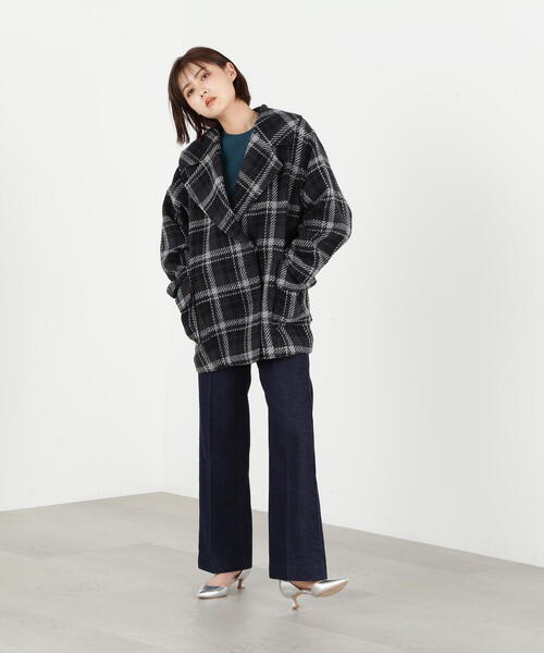 「JILL by JILL STUART」 ピーコート SMALL ピンク レディース_画像9