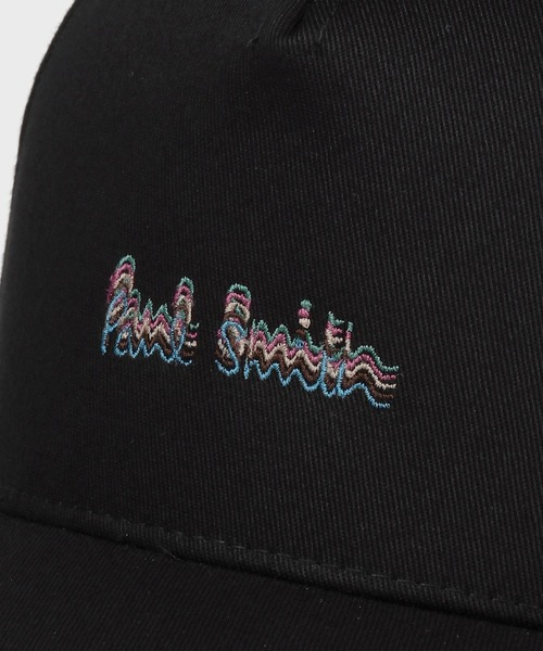 Paul Smith【限定】Repeated Logo ベースボールキャップ Repeated Logo” ベースボールキャップ