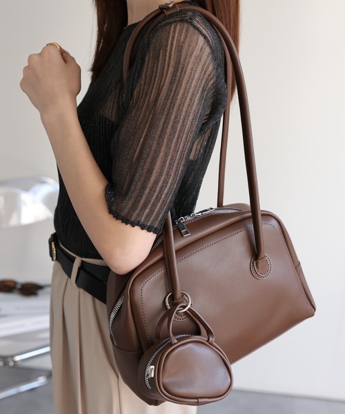 sakishimatokyo ショルダーバッグ バッグ ミニバッグ付きスクエア