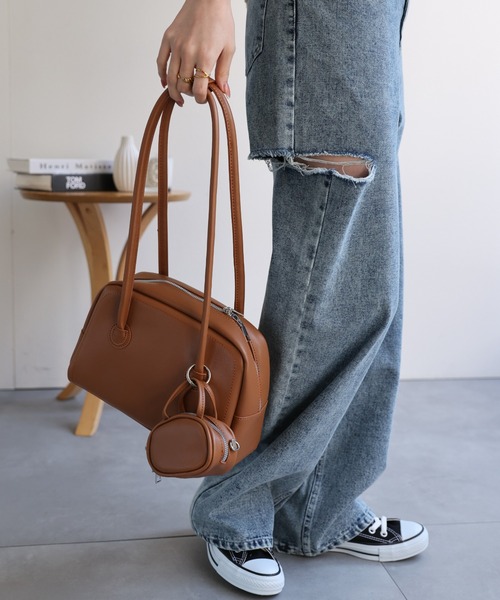 ☆バックストリート☆ sakishimatokyo ショルダーバッグ バッグ ミニバッグ付きスクエア