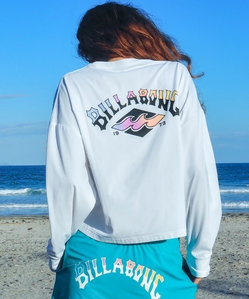 新品タグ付きBILLABONGラッシュガード タッパーマルチカラー L ビラボン BILLABONG（ビラボン） ラッシュガード レディース : ZOZOTOWN Yahoo