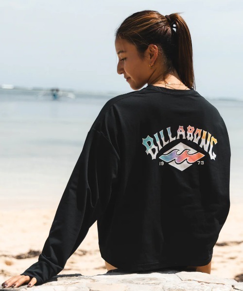 ビラボン BILLABONG レディース MORFY SUNSET ARCH LS TEE RASH BF013857 （MNT） BILLABONG レディース MORFY SUNSET ARCH LS TEE RASH 長袖