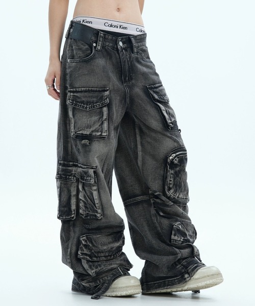 KsG ジーンズ デニム デニムパンツ vintage wash pocket denim 
