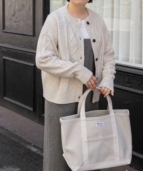「FORK&SPOON」 ニットカーディガン 1 ホワイト レディース_画像8