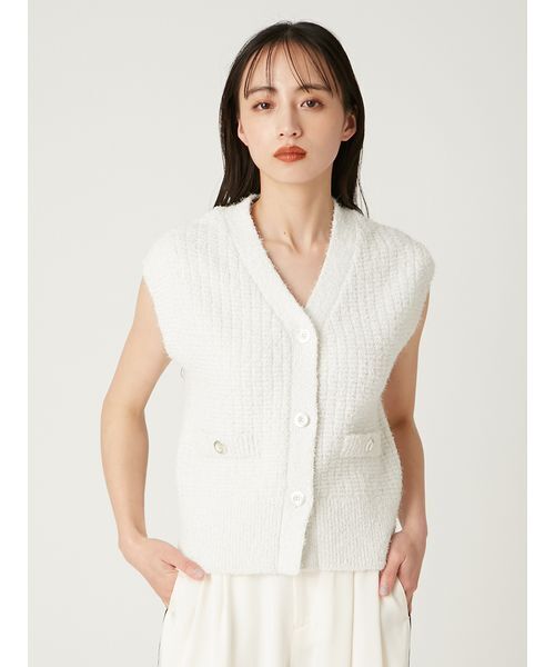 FRAYI.Dニットセーター FRAY I.D ニット セーター サマーツイードニットジレ レディース