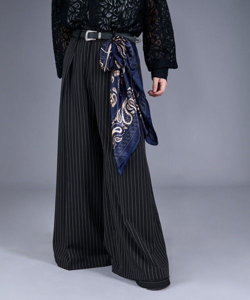 ☆DELBA × AGNONA 希少 XL イタリア製 ロング スカーフ柄