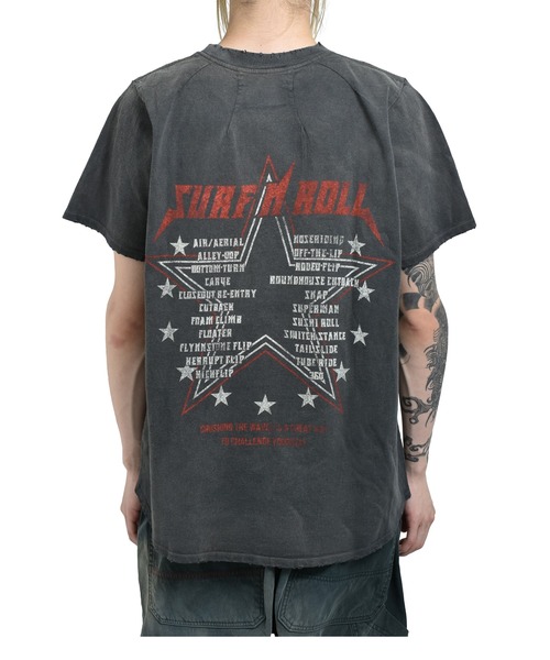 JUN/NAKAYAMA（ジュンナカヤマ） tシャツ SURF N ROLL T-SHIRTS メンズ