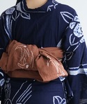 兵児帯 単品 utatane 綿麻 清江絞り ...の詳細画像5