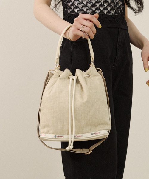 すぐ届く【LESPORTSAC】MED DRAWSTRING BAG ショルダーバッグ LeSportsac ショルダーバッグ バッグ MED DRAWSTRING BAG
