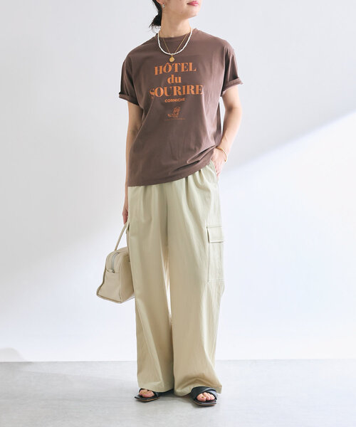 tシャツ 「遊び心」SOURIRE Tee レディース RIVE DROITE tシャツ 「遊び心」SOURIRE Tee レディース