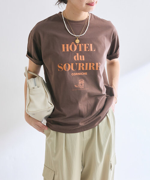 RIVE DROITE 未開封　レディース　トップス　Tシャツ RIVE DROITE tシャツ 「遊び心」SOURIRE Tee レディース