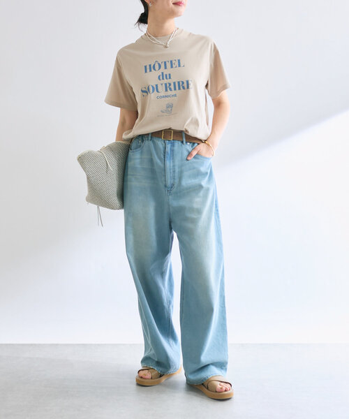 RIVE DROITE 未開封 レディース トップス Tシャツ RIVE DROITE tシャツ 「遊び心」SOURIRE Tee レディース