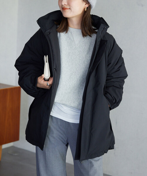 SLOBE IENA ショートダウン イエナ ダウンジャケット SLOBE IENA スローブイエナ ショート丈ダウンコート ブラック 38