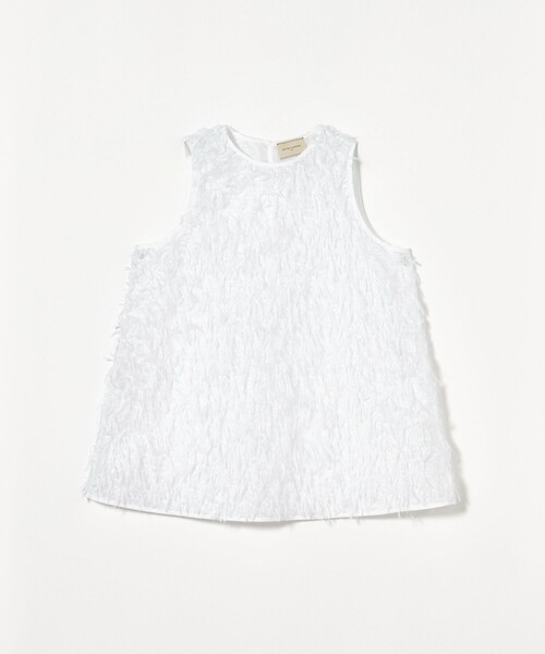 UNITED ARROWS ブラウス シャツ ヘアリー カットジャガード