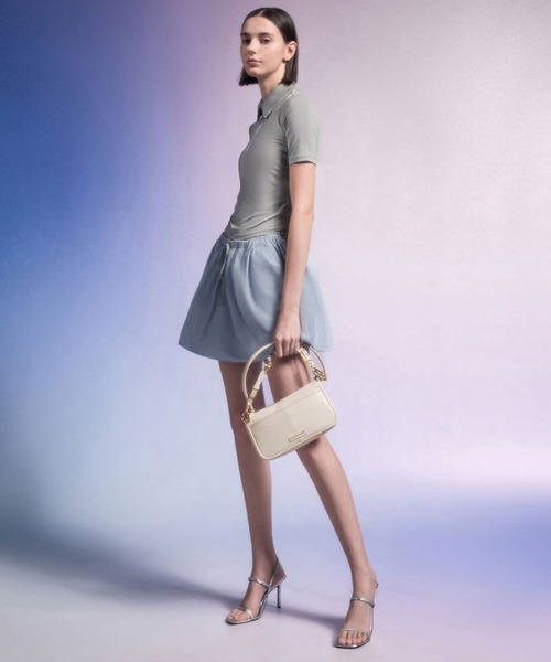 追跡★Charles&Keith Addison 3WAY ショルダーバッグ CHARLES ＆ KEITH ショルダーバッグ バッグ Addison アディソン