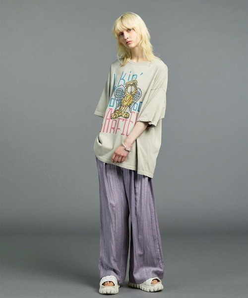 MAISON SPECIAL パンツ 「UNISEX」Sheer Linen Two-Tuck Wide
