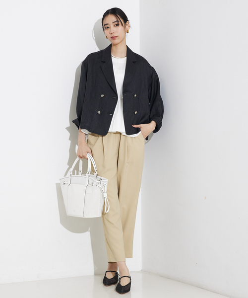 qualite（カリテ） ジャケット テーラードジャケット 「軽やかリネン