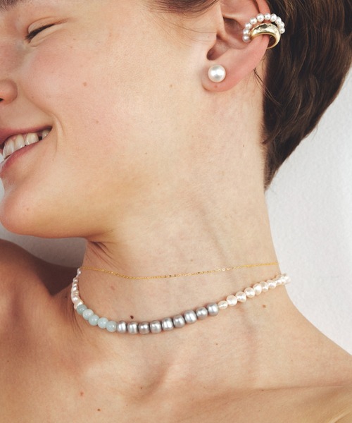 Les bonbonパールネックレス les bonbon ネックレス 「les bonbon」playfully pearl necklace