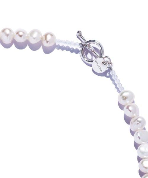 les bonbon ネックレス 「les bonbon」playfully pearl necklace