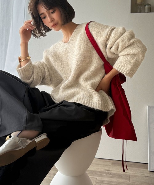 Java ニット セーター 「JaVaジャバコラボ」大人カジュアルならこの1枚