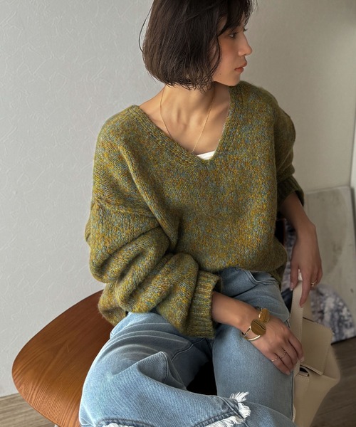 Java ニット セーター 「JaVaジャバコラボ」大人カジュアルならこの1枚