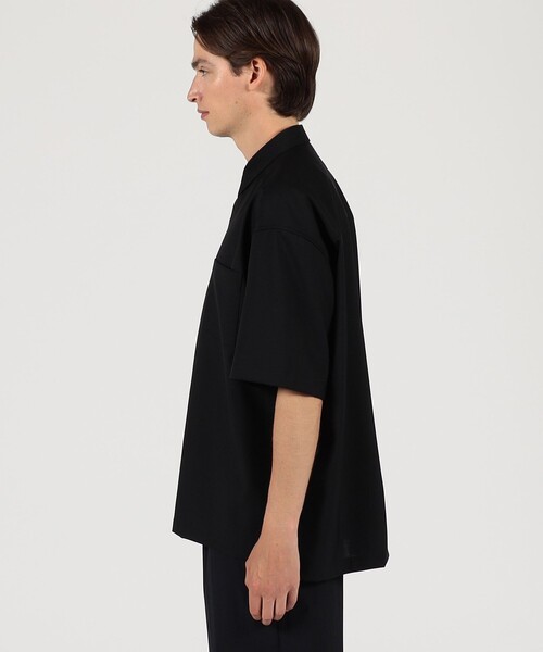 その他ブランド / EDITION MEN/半袖シャツ/M/ウール/KHK/無地/51-01-51-01004/TECH WOOL/ Edition（エディション） シャツ TECH WOOL 半袖シャツ メンズ