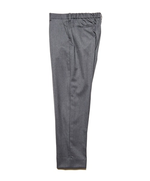 SOPHNET.（ソフネット） スラックス FLANNEL WOOL SHIRRING SLIM-FIT